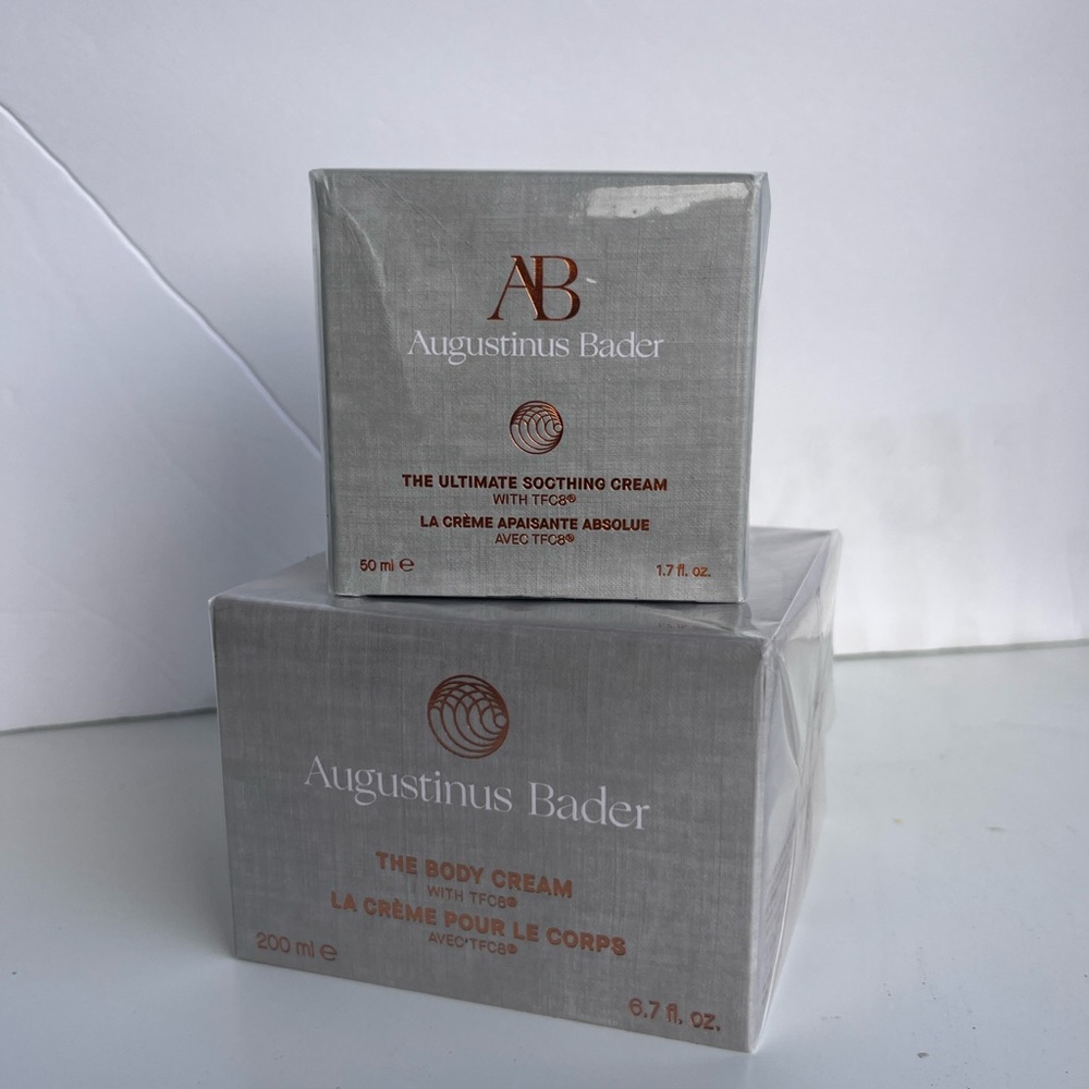 Authentic Augustinus Bader  Skincare SET : Body Cream & Ultimate Soothing Cream